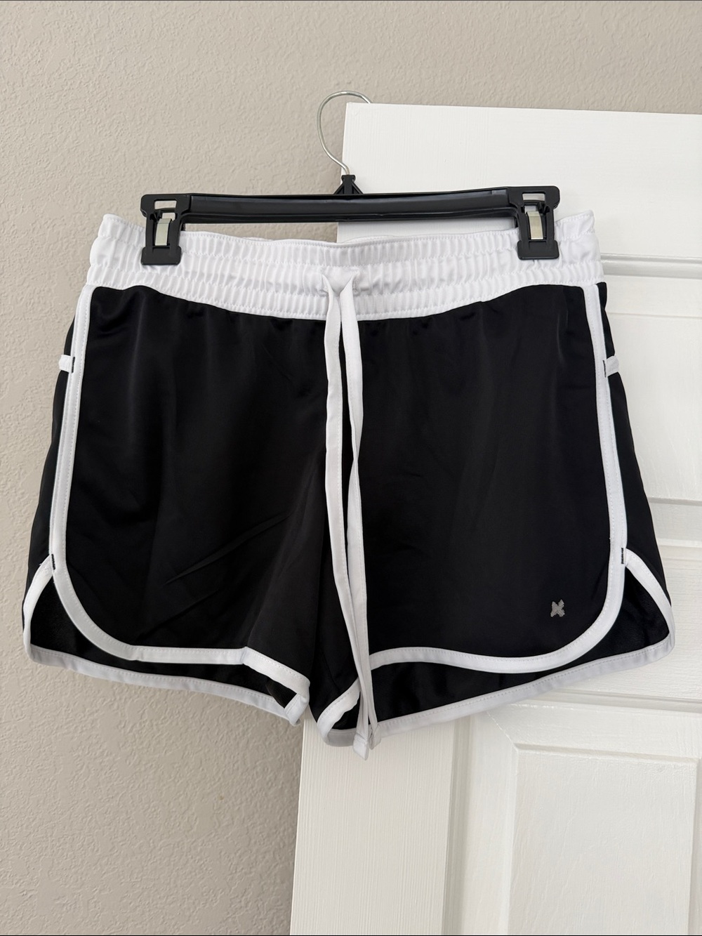 Xersion Black and White Athletic Shorts